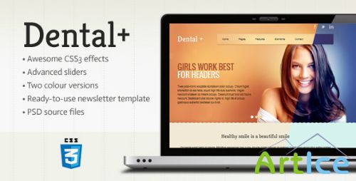 ThemeForest - Dental+ HTML Template