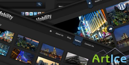 ThemeForest - Mobility v2.0 - Wordpress Theme for Web and iPad - FULL