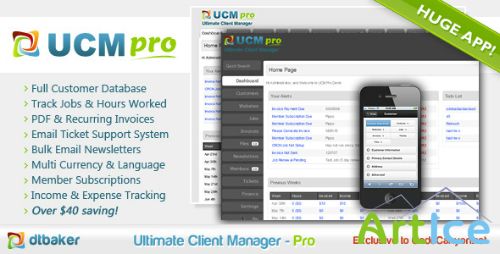 CodeCanyon - Ultimate Client Manager - Pro Edition