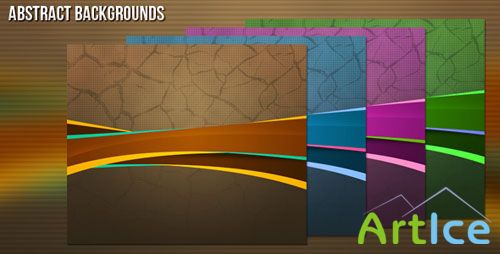 Abstract Backgrounds PSD Template