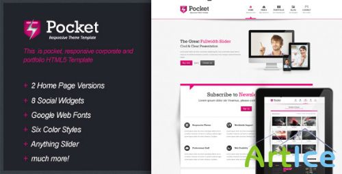 ThemeForest - Pocket - Responsive HTML5 Theme