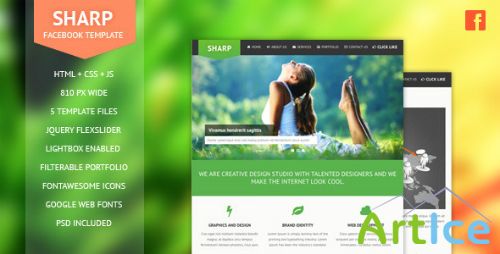 ThemeForest - Sharp - Responsive HTML5 Theme