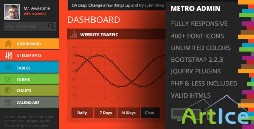 ThemeForest - METRO - Premium Admin Template