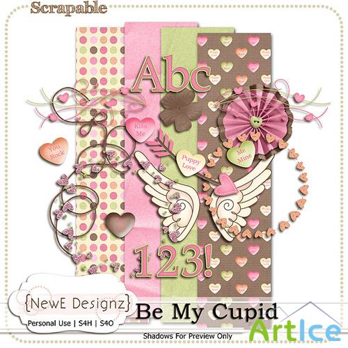 Scrap Set - Be My Cupid