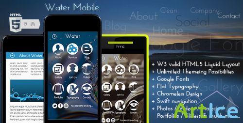 ThemeForest - Water Mobile