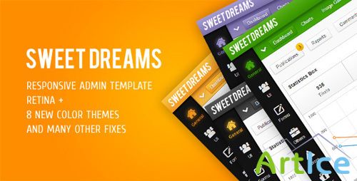 ThemeForest - Sweet Dreams - Premium Admin Template