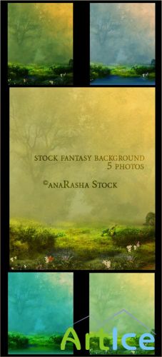 Fantasy Stock Backgrounds #1