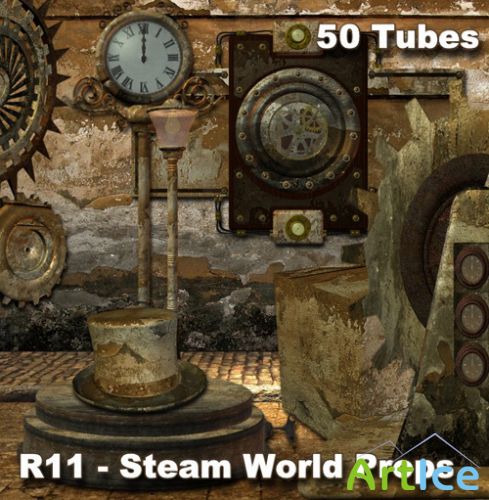 Scrap Set - Steam World Props