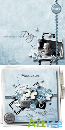 Scrap Set - Memories Beautiful Day