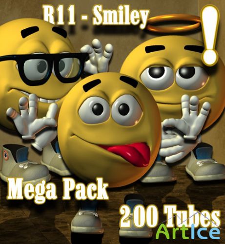 Scrap Set - Smiley Mega Pack 1