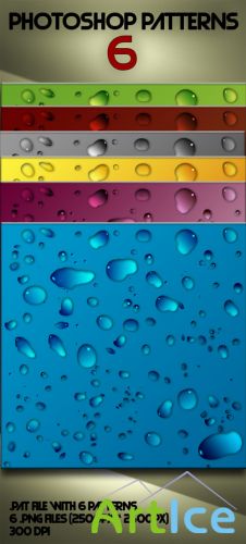 Water Drop Photoshop Patterns