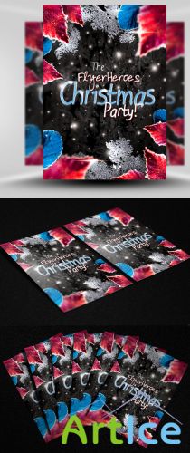 Winter Party Flyer/Poster PSD Template