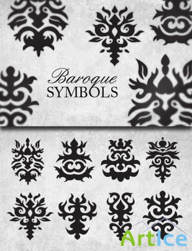 WeGraphics - Baroque Symbols Vector Pack