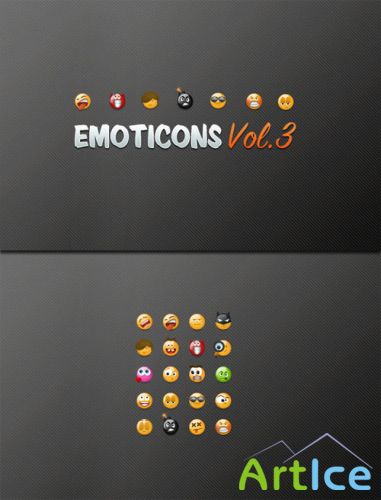 WeGraphics - Emoticons Vol 3