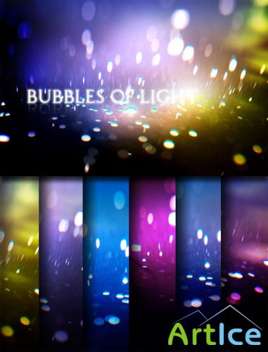 WeGraphics - Bubbles of Light Textures