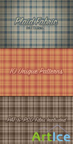 WeGraphics - Realistic Plaid Fabric Patterns