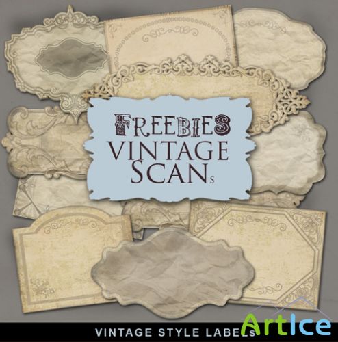 Scrap-kit - Vintage Style Labels