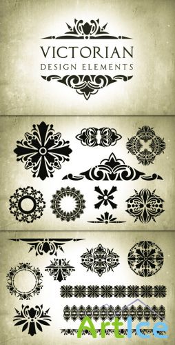 WeGraphics - Victorian Era Vector Design Elements