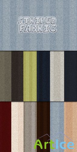 WeGraphics - Seamless Striped Fabric Patterns