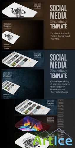 WeGraphics - Social Media Branding Kit