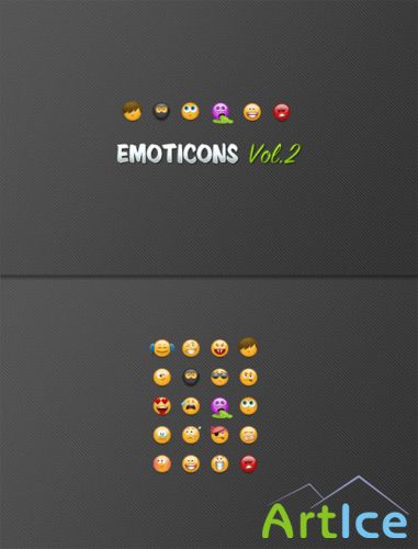 WeGraphics - Emoticons Vol 2