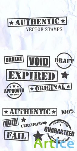 WeGraphics - Authentic Vector Stamps