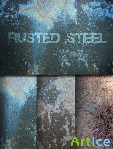 WeGraphics - Rusted Steel Texture Pack