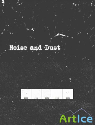 WeGraphics - Noise and Dust Photoshop Brush Set