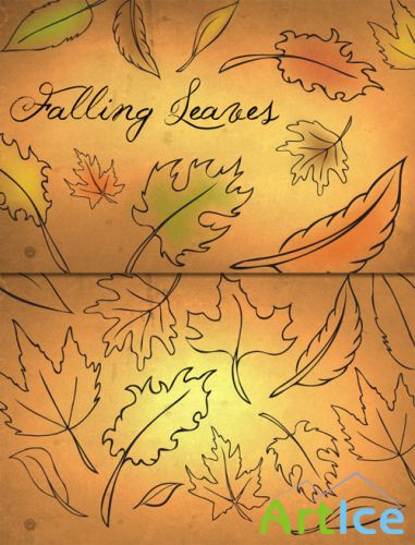 WeGraphics - Vector Falling Leaves