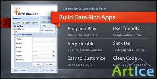 CodeCanyon - Grid Builder: Data Collecting made easy
