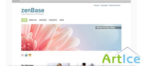 JoomlaBamboo - Zenbase for Joomla 2.5 & 3.0