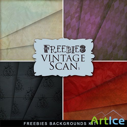 Textures - Colored Vintage Papers
