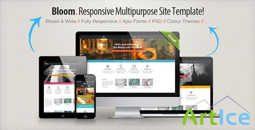 ThemeForest - Bloom - Responsive Multipurpose Template