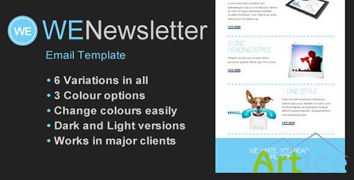 ThemeForest - WE Email Newsletter Template
