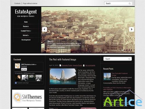 EstateAgent - WordPress Theme