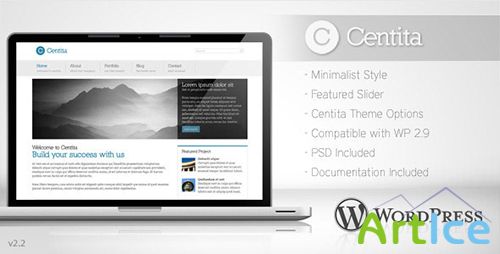 ThemeForest - Centita v1.2 - Minimalist Business Wordpress Theme