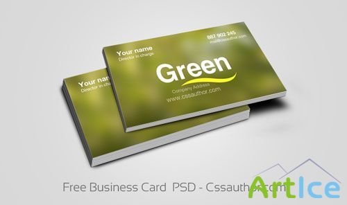 Business Card PSD Template #2