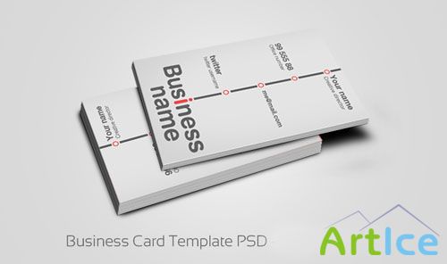 Business Card PSD Template #1