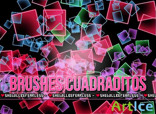 ABR Brushes For Adobe Photoshop - Cuadraditos