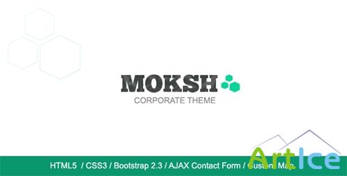 ThemeForest - MOKSH - Responsive HTML5 Theme