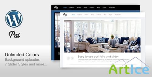 ThemeForest - Pai v1.1 - Simple and Clean Business Corporate Template - FULL