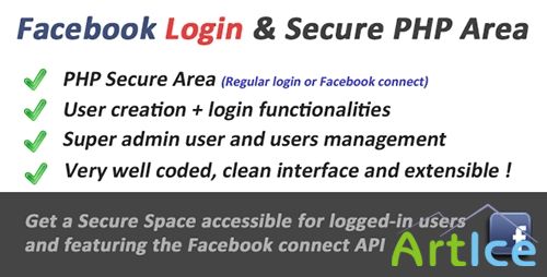 CodeCanyon - Facebook Login & Secure PHP Area
