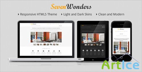 ThemeForest - SevenWonders v1.1.2 - Premium Clean Responsive WordPress Theme