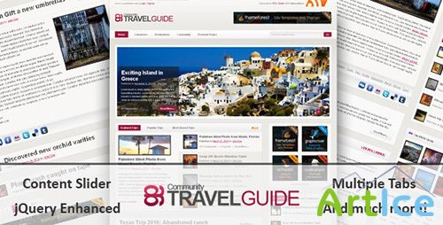 ThemeForest - TravelGuide v1.2 - HTML Template