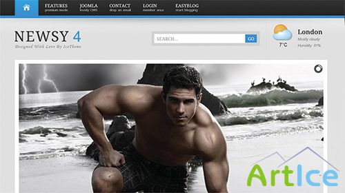 IceTheme - IT Newsy 4 for Joomla 2.5 & 3.0 IceTheme - IT Newsy 4 for Joomla 2.5 & 3.0