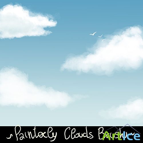 Painterly Background brush (Clouds)