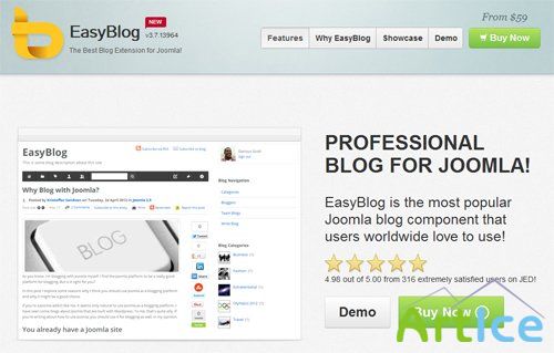 EasyBlog v3.7.14155 for Joomla 2.5 & 3.0