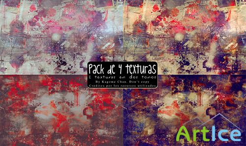 Textures - 4 Dirty Backgrounds