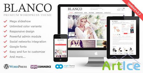 ThemeForest - Blanco v2.1 - Responsive WordPress E-Commerce Theme