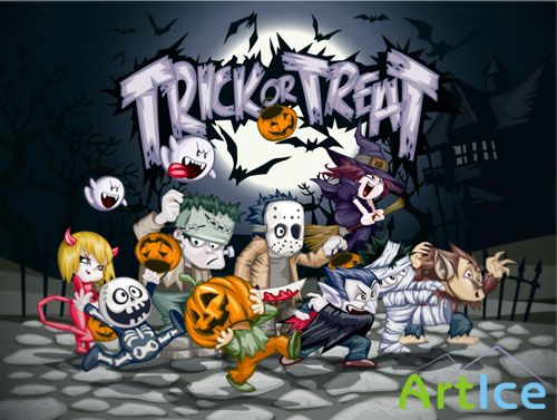Pixeden - Halloween Vector Art Pack